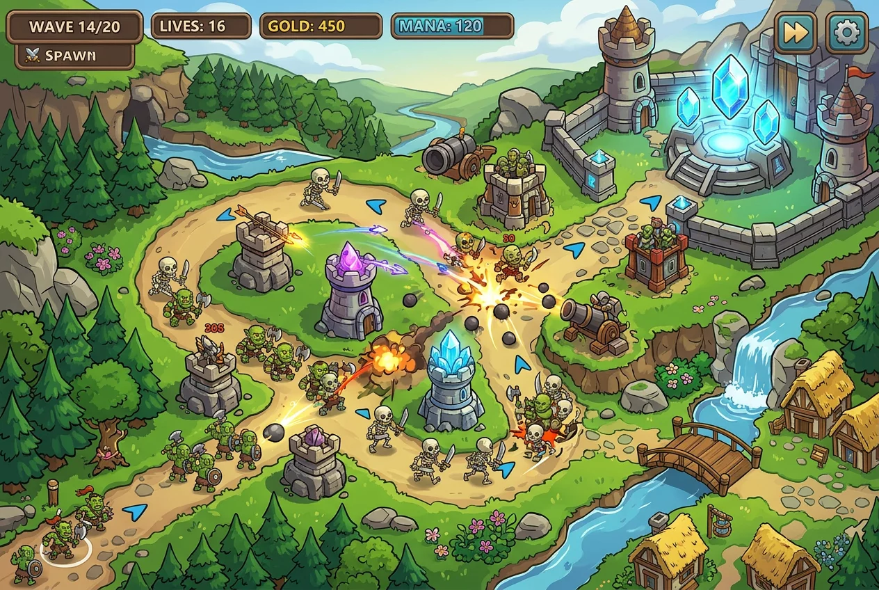 Cursed Treasure 2 Defense
