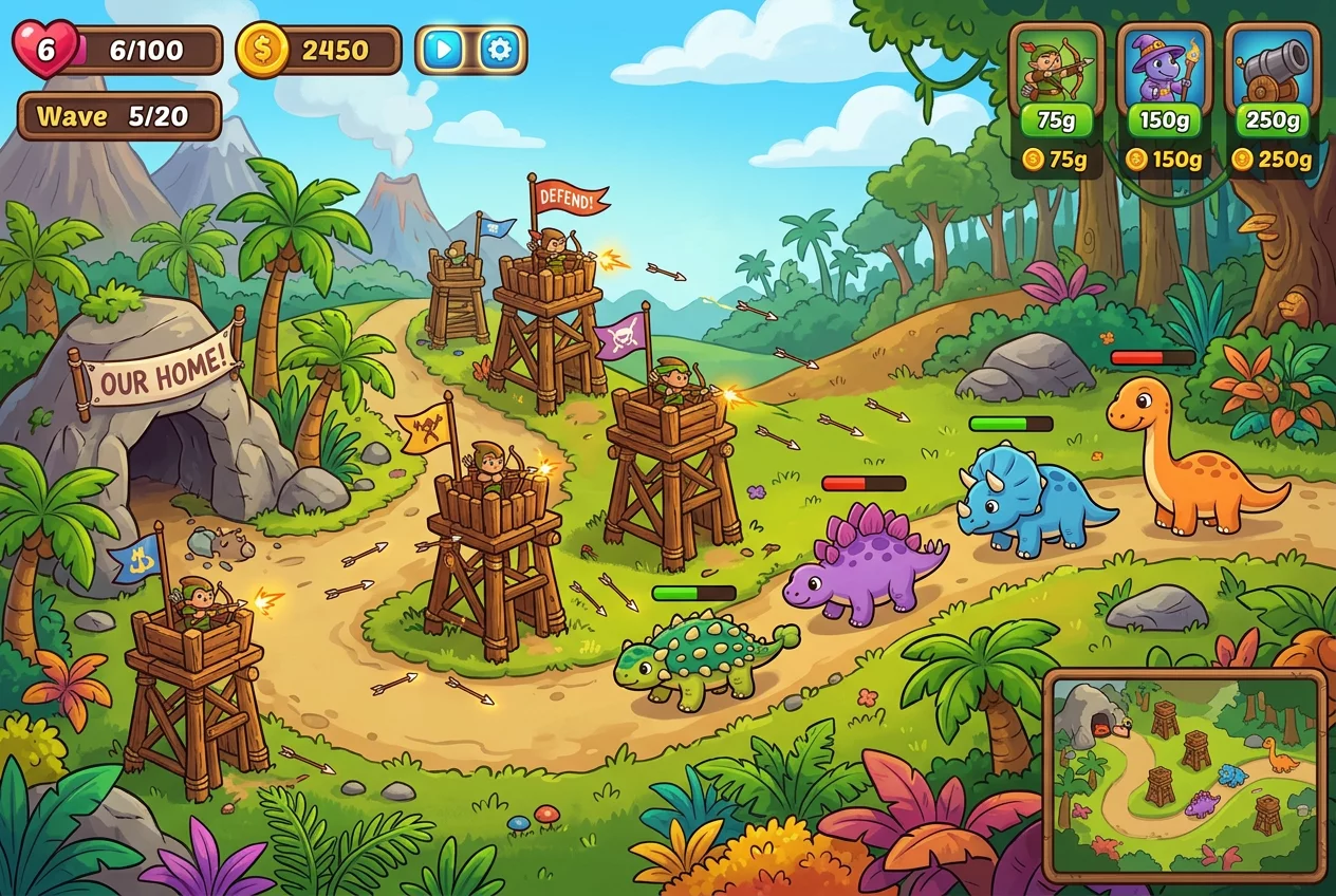 Day D: Tower Rush Strategy