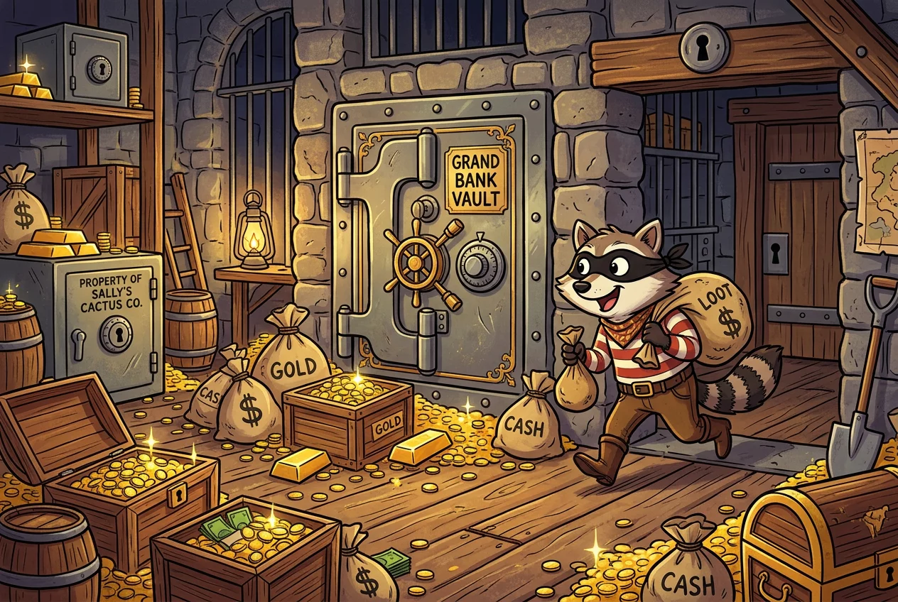 Saloon Robbery Heist